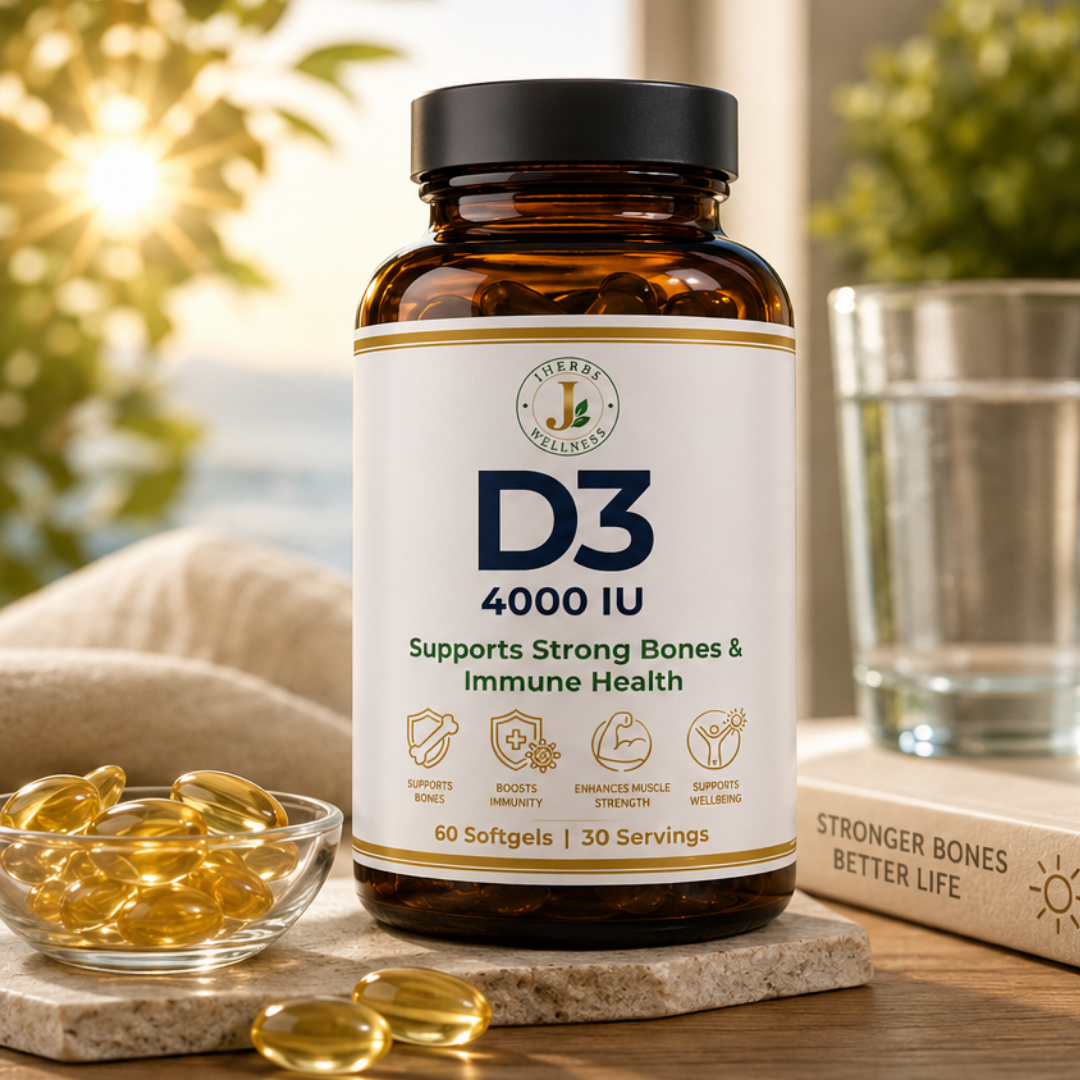 D3 40000 IU - High-Strength Vitamin D3 Formula